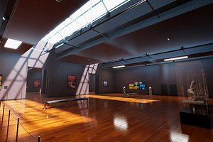 Art Gallery Showroom Unity asset