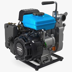 3D Gasoline Water Pump Biltema model