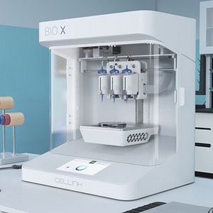 3D 3D Bioprinter Cellink BIO X Rigged for Maya model