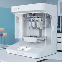 3D Bioprinter Cellink BIO X Rigged for Maya