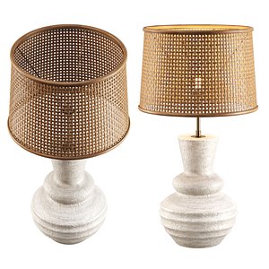 Melissa ceramic table lamp R400 3D model
