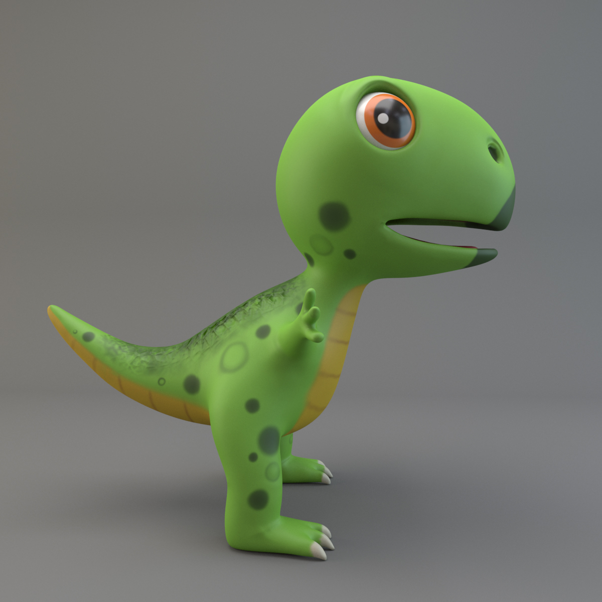 Dinosaur cartoon 3D model - TurboSquid 1215188
