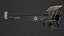 3D model avro 504k biplane