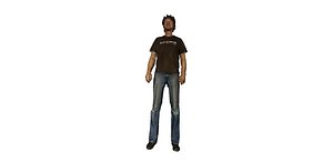 3d barbie ken model