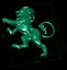 lion heraldic 3D model