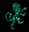 lion heraldic 3D model