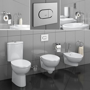 Toilet bowl and bidet HATRIA Erika Pro