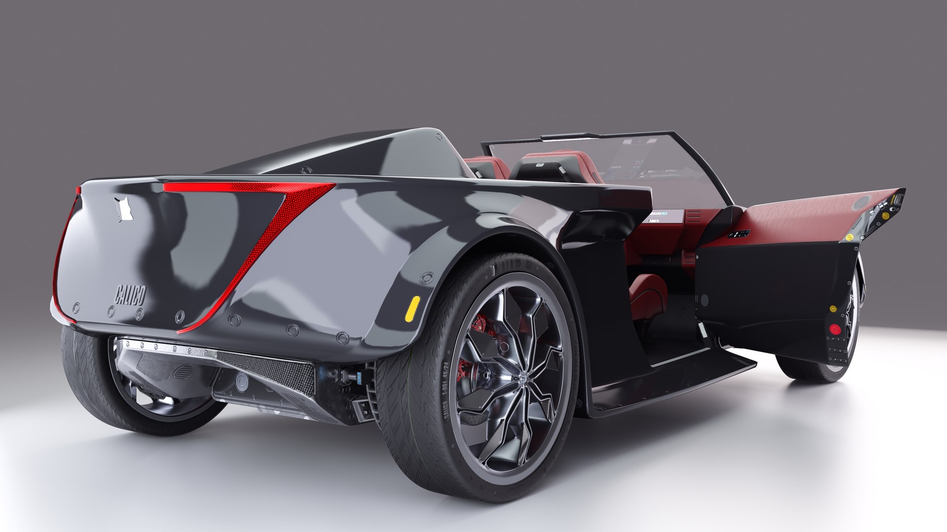3D Model Calico Evo Electric Car - TurboSquid 2325135