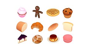 Cartoon Food Pack 3