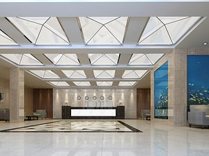 Hotel Lobby Scene 03