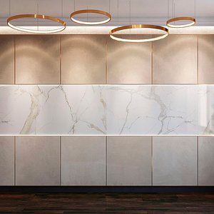 wall panel set 37 3D