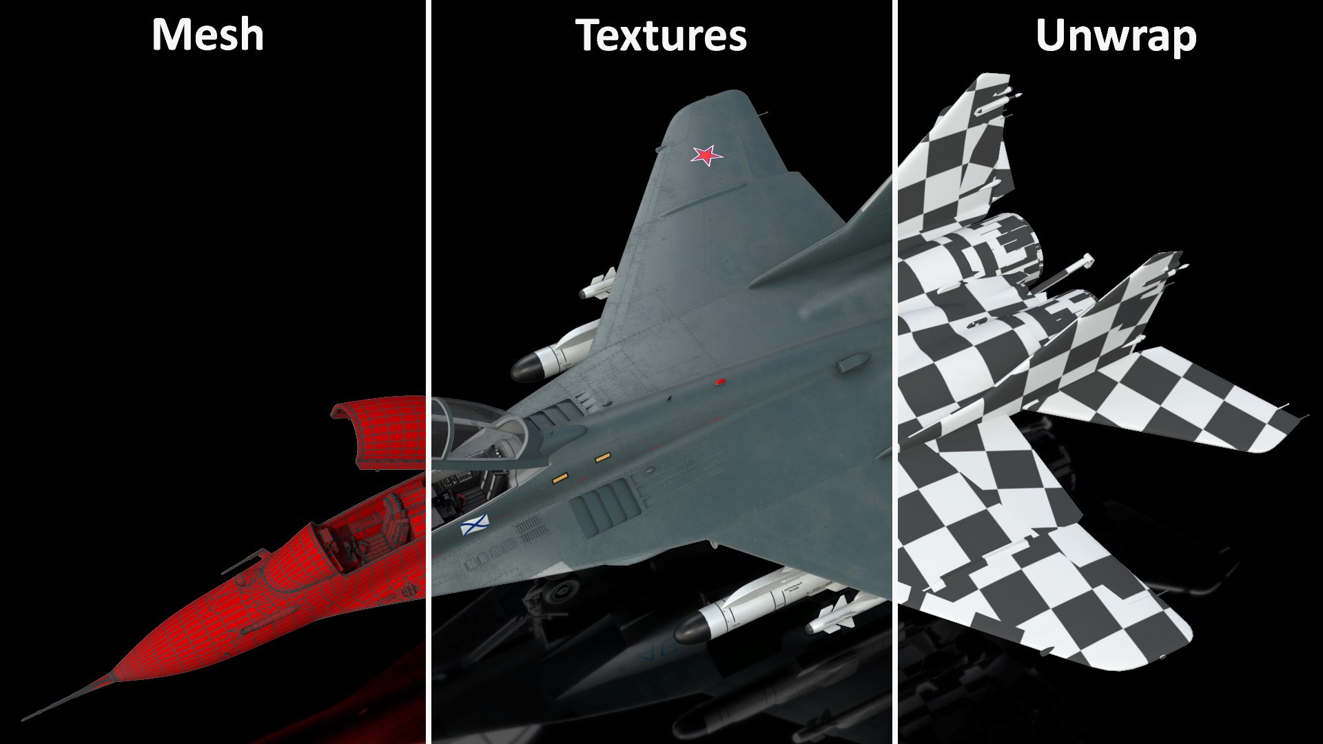 3D model Rigged Russian Military Aircrafts Collection 4 https://p.turbosquid.com/ts-thumb/dr/xfPBKj/I9/riggedrussianmilitaryaircraftscollection4mb3dmodel030/jpg/1649053456/1920x1080/fit_q87/9aa4b3c805a392d6bff5c9ec5273e22bb4da1def/riggedrussianmilitaryaircraftscollection4mb3dmodel030.jpg