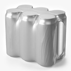 realistic pack cans 3D model
