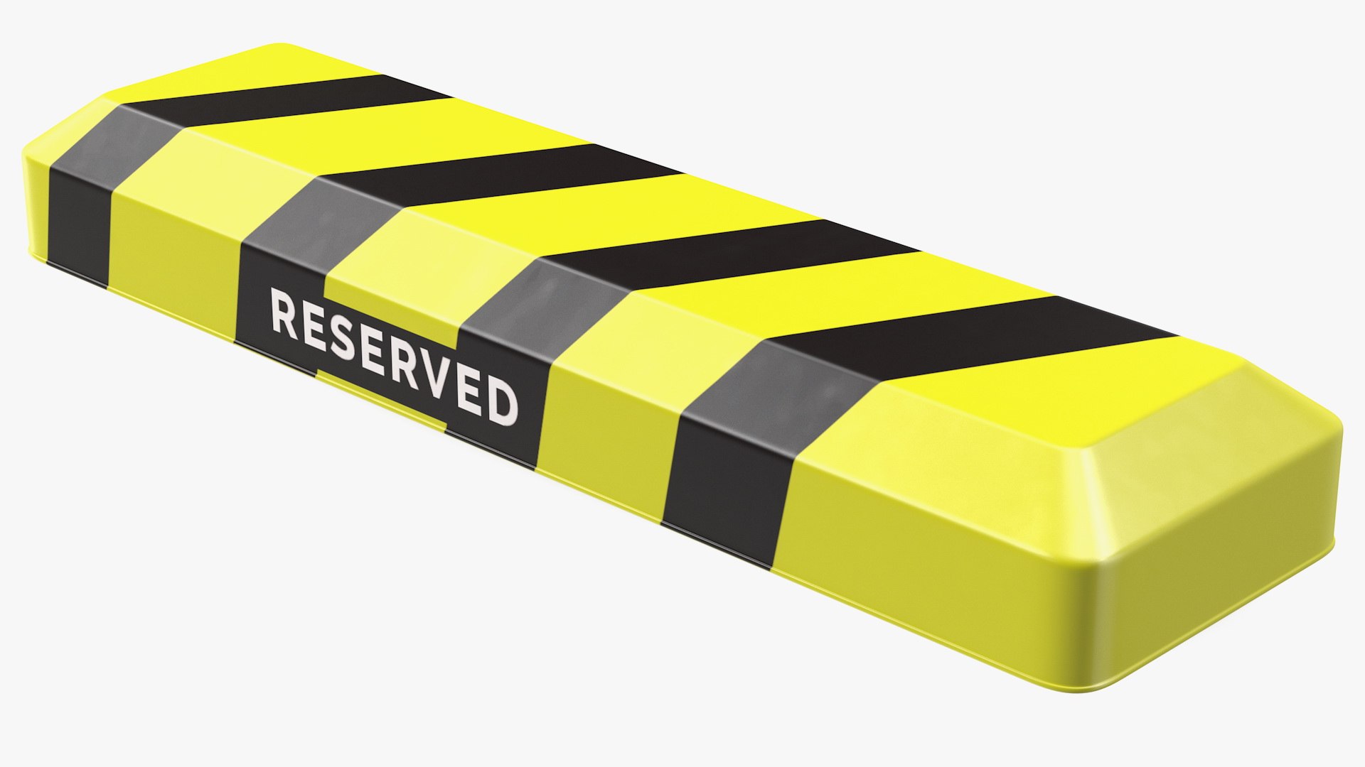 Automatic Parking Barrier with Remote Control Folded 3D model preview
