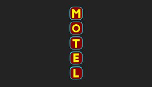 3D hotel neon sign 3D model