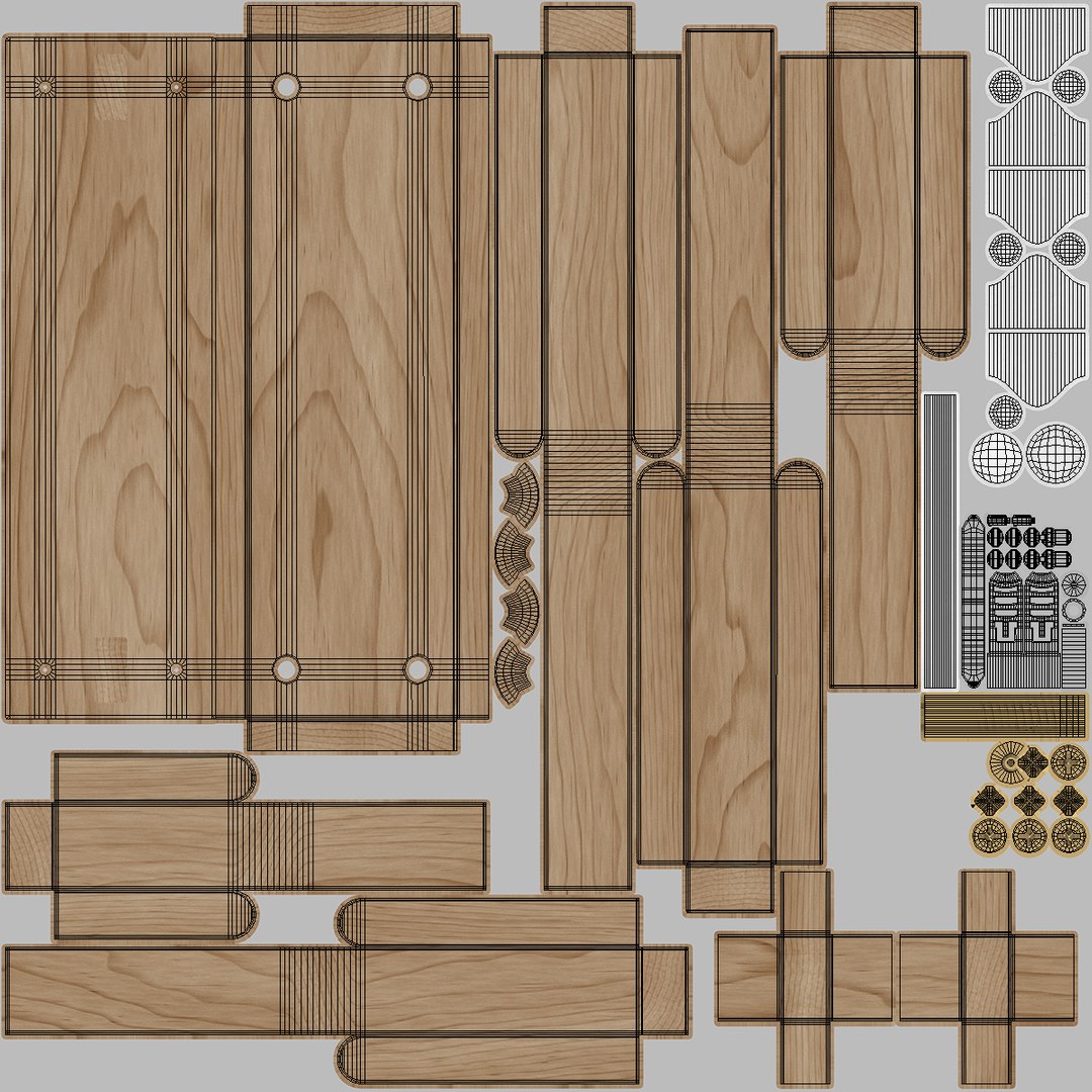 3D Wall Coat Rack - TurboSquid 1703018