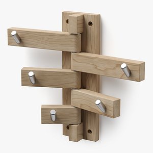 Wall Coat Rack 01