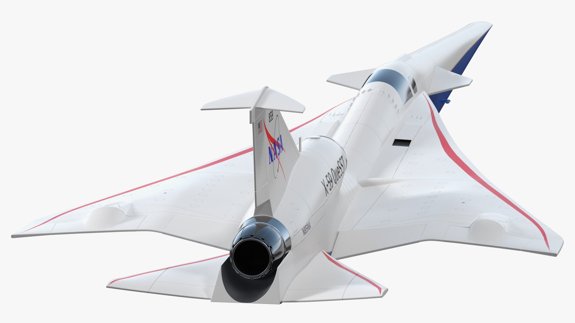 Lockheed Martin X-59 QueSST 3D Model - TurboSquid 2075464