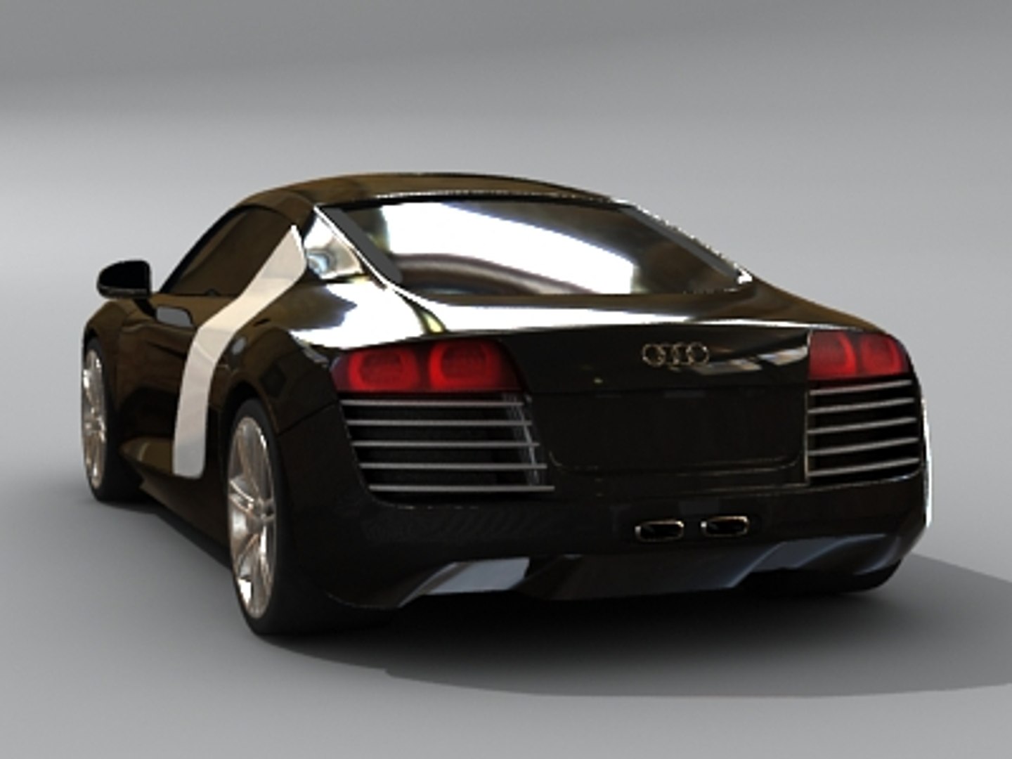 3ds Max Audi R8 Lemans