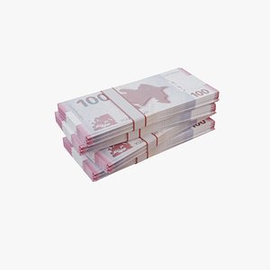 3D 100 Azerbaijani Manat AZN