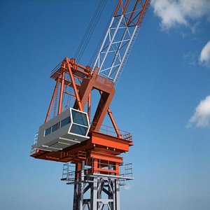 3d max tower crane