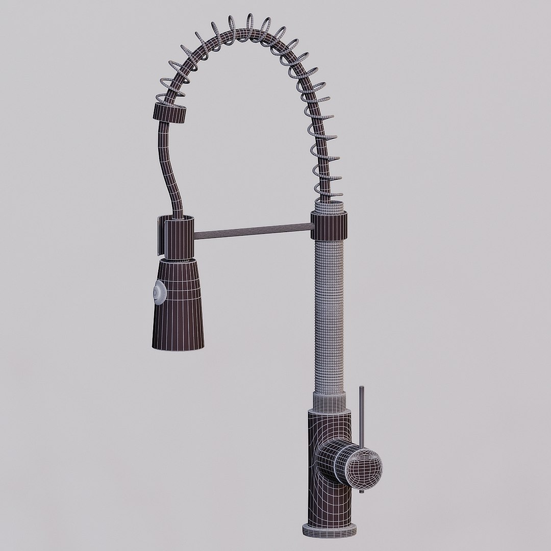 Kraus Faucet Model TurboSquid 1573940   Mixerwire 