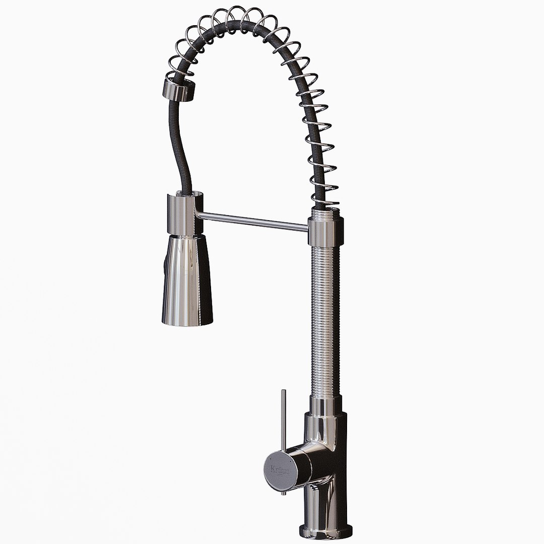 Kraus Faucet Model TurboSquid 1573940   Krausmixer2 