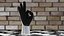 Safety Work Gloves Rigged for Cinema 4D