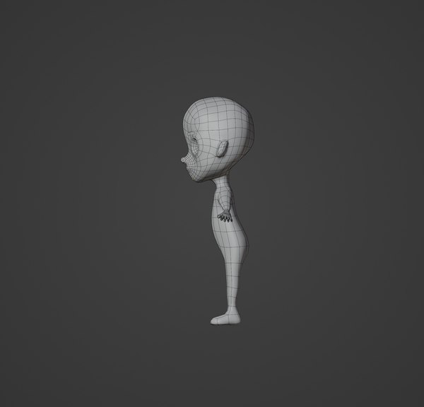 3D model Child Body Base Mesh TurboSquid 1897325