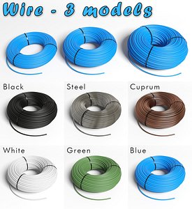 Wires: metal and plastic (3 models)