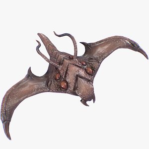 3D model Infested flying creature