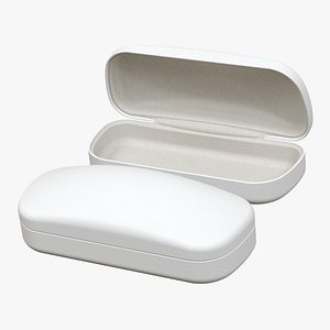 White glasses case hot sale