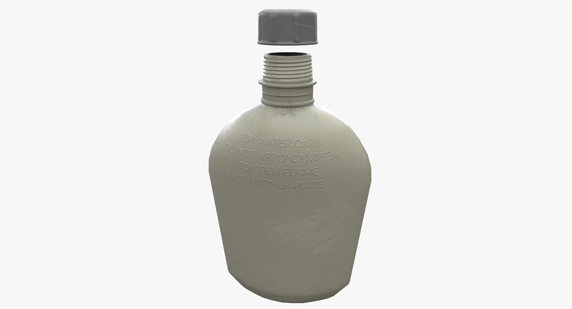 Low-poly flask 3D model - TurboSquid 1176232