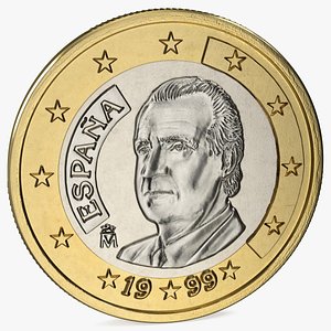 Spanish 1 Euro Coin