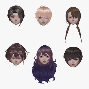 hair style 04 model