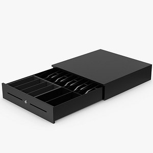 Cash Register Drawer 3D