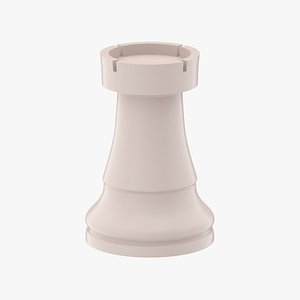Rook Chess - 3D Printable