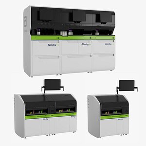 3D Abbott Alinity Laboratory Equipment 02