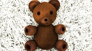 teddy bear 3D model
