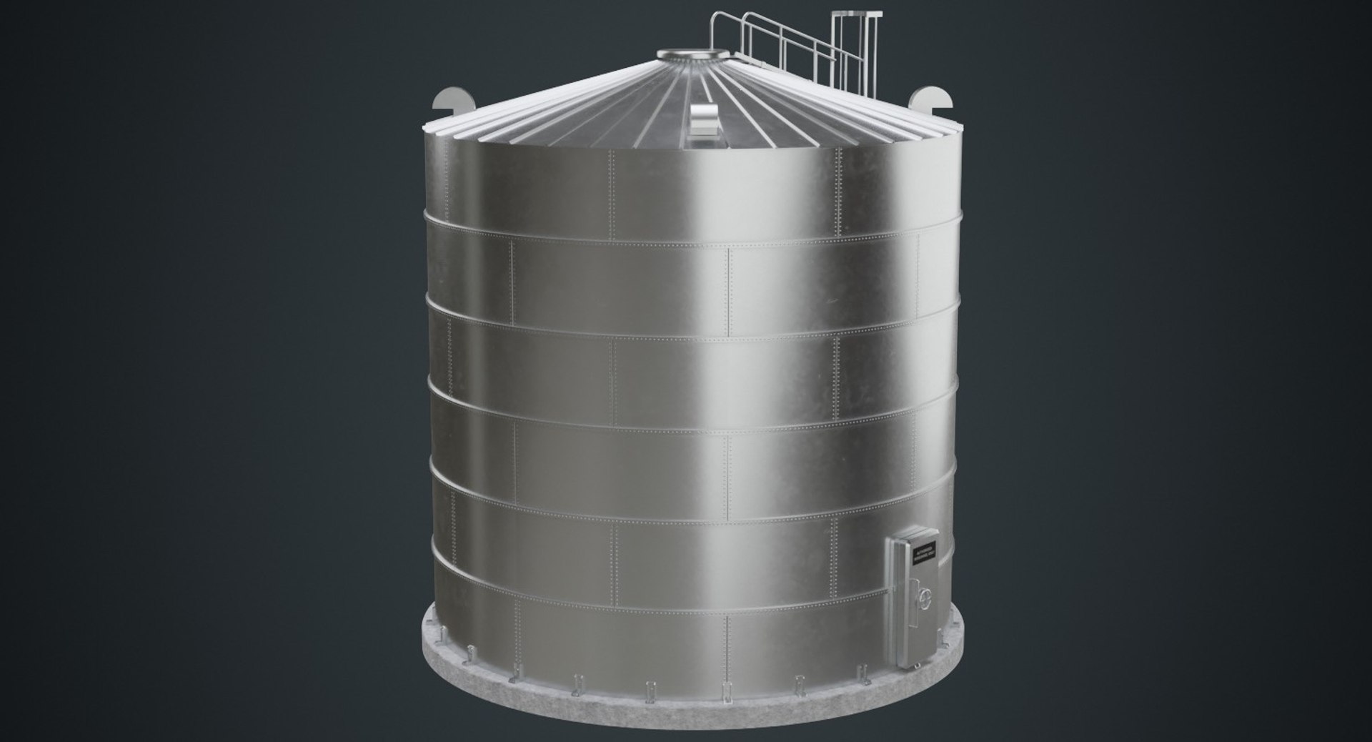 3d Silo 1a - Turbosquid 1309227