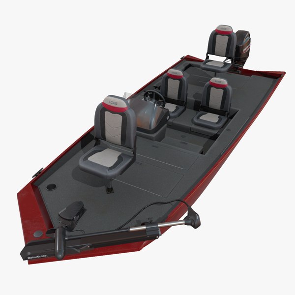 Scorpion 17 bass fishing boat 3D model