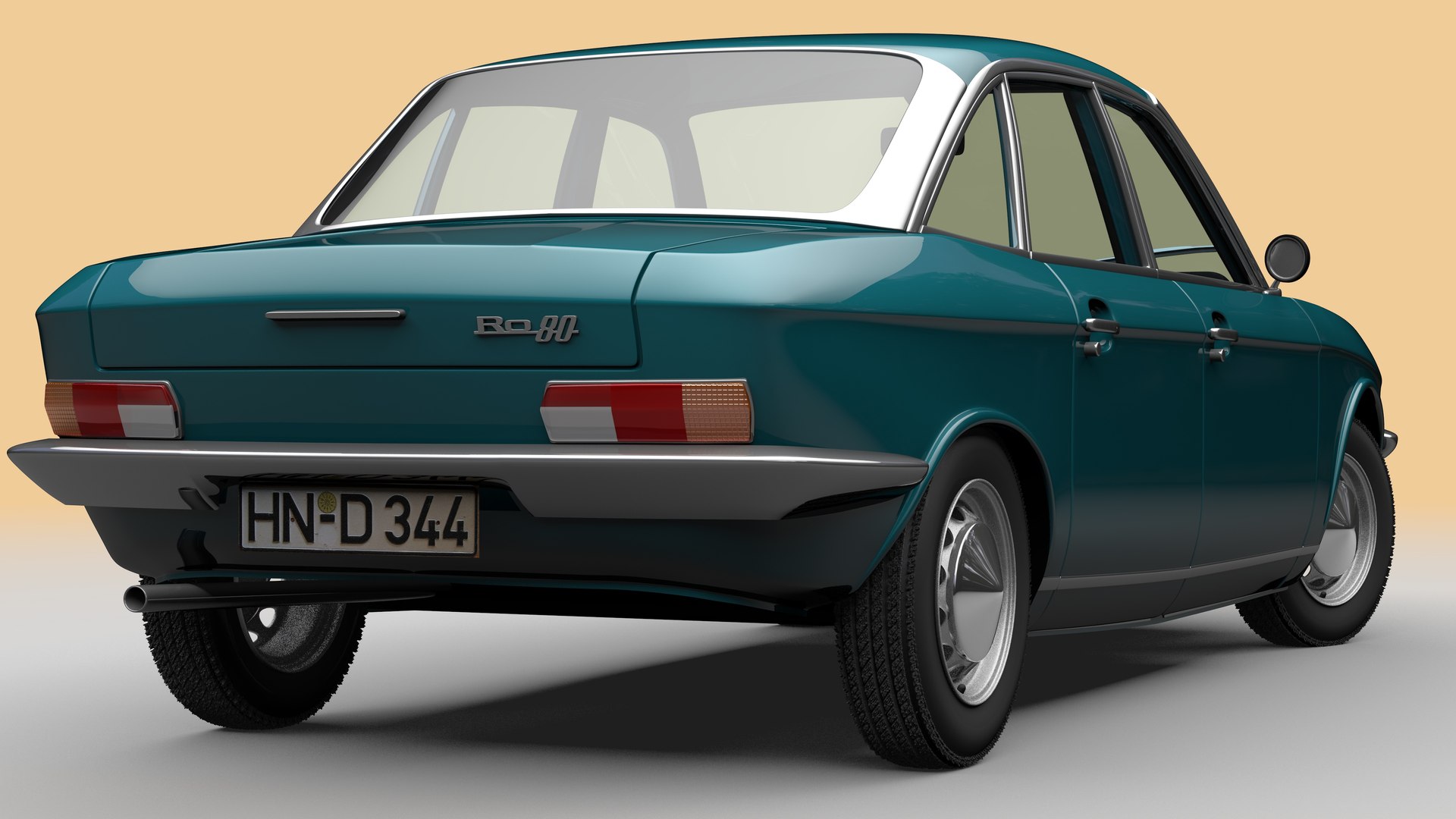 3D NSU Ro 80 1967 - TurboSquid 2066698