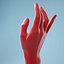female hand 3D model