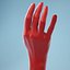 female hand 3D model