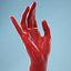 female hand 3D model