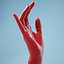 female hand 3D model