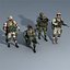 3d model soldiers terrorists