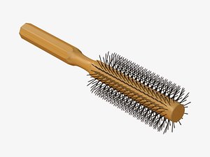 hair brush 3D