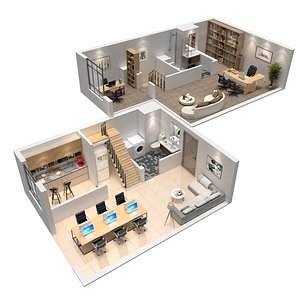 duplex offical apartment model
