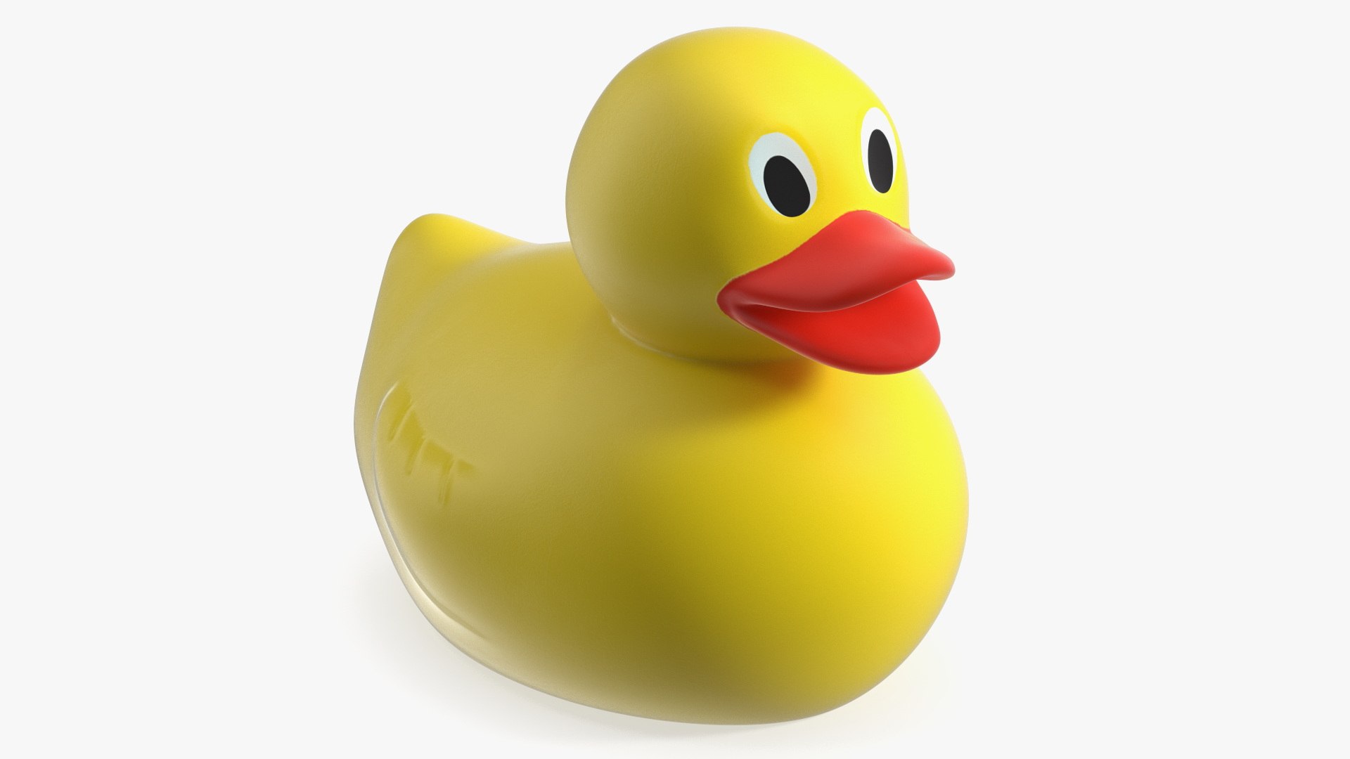Rubber Duck Toy 3D model preview